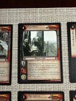 Lord of the Rings TCG 10 Rare Card Lot Sauron Culture - Image 3