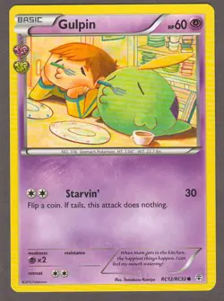 Gulpin RC12/RC32 Generations Radiant Collection 2016 Pokemon Card NM - Image 1