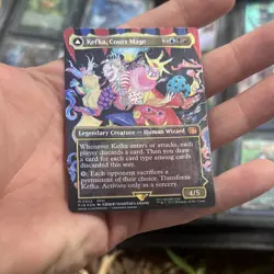 Magic: The Gathering FFVI Kefka Court Mage & Ruler of Ruin Foil Amano - Image 4