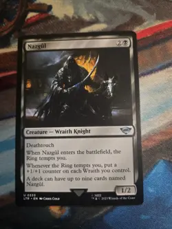 Mtg Nazgul 033 Lord Of The Rings Small Seller 🐱 - Image 1