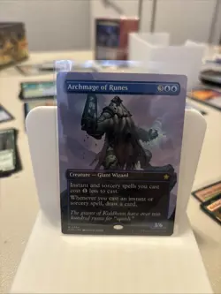 Archmage of Runes (Borderless) Foundations Regular - Image 1