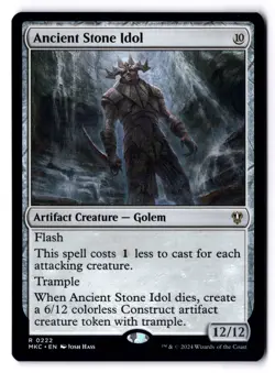 Ancient Stone Idol NM* Commander: Murders Karlov Manor 0222 mtg -UnltdCards - Image 1