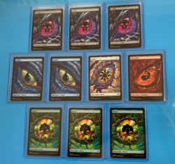 Tarkir Dragonstorm full art land DRAGON EYE swamp island forest plains mountain - Image 1