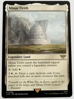 MTG Minas Tirith - LOTR: Tales of Middle Earth NM - Image 1