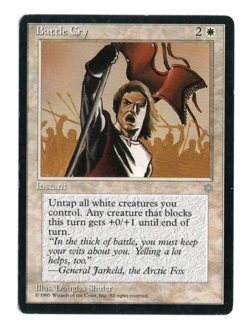 MTG-Battle Cry-Ice Age-MP-NonFoil - Image 1