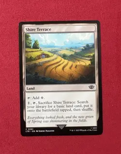 Shire Terrace - Lord Of The Rings LTR Tales Of Middle-Earth MTG #261 Land - Image 1