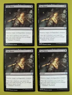 Cast Down x4 Commander Legends 4x Playset Magic the Gathering MTG - Image 1