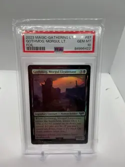 Gothmog, Morgul Lieutenant Universes Beyond: the Lord of the Rings PSA 10 - Image 1