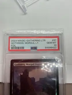 Gothmog, Morgul Lieutenant Universes Beyond: the Lord of the Rings PSA 10 - Image 3