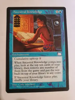 Ancestral Knowledge Weatherlight Regular - Image 1