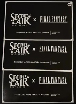 Secret Lair x Final Fantasy English Foil Bundle Brand New Sealed Unopened - Image 1