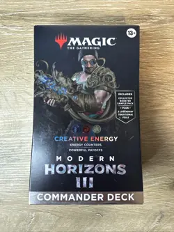Magic: The Gathering - Modern Horizons 3 Commander -Creative Energy - BOX DAMAGE - Image 1
