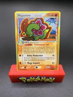 Meganium (Delta Species) - 4/101 - Pokemon Dragon Frontiers Holo Card MP-f - Image 1