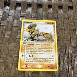 Pokemon TCG Electabuzz Dragon Frontiers STAMPED 29/101 Delta Species Holo LP - Image 1