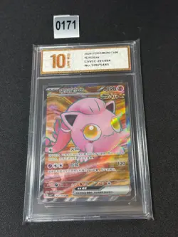 Pokemon S-Chinese Sharp Awakening Scream Tail ex CSV7C 221/204 SR Grade 10 - Image 1