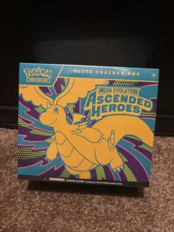 Pokemon Mega Evolution Ascended Heroes Elite Trainer Box Sealed New ships ASAP - Image 1