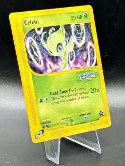 Celebi (Pokemon 4Ever) 50/53 Black Star Promo Pokemon Wotc Promo Vintage LP/MP - Image 1