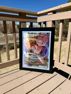 Pokemon Fusion Strike Gengar & Mew VMAX 3D Lenticular Store Poster - Image 2