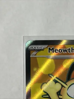 Pokemon TCG Meowth ex 107/088 Full Art Ultra Rare - Perfect Order - Near Mint - Image 2
