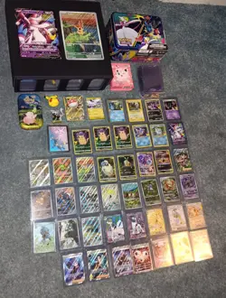 Huge Pokemon TCG Sword Shield Celebrations Scarelt Violet Lot READ - Image 1