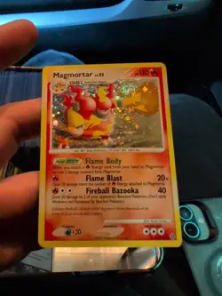 2007 Magmortar - Pokemon Secret Wonders 031/132 Deck Exclusives Holo Near Mint - Image 1