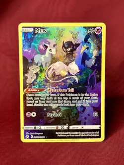 Mew GG10/GG70 Pokemon Crown Zenith: Galarian Gallery Holo - Image 1