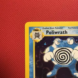 Pokemon Vintage Base Set Poliwrath 13/102 Holo Rare Wotc 1999 - Image 2