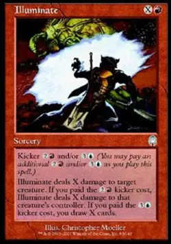 Illuminate -Foil Medium Play MTG Apocalypse - Image 1