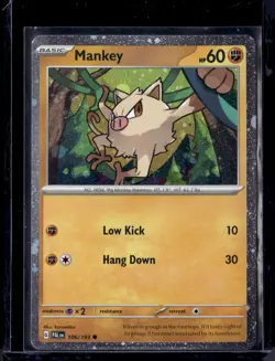 Mankey - 106/193 / Cosmos Holo Paldea Evolved 2023 (NM) / Pokemon TCG - Image 1