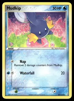 MUDKIP 58/100 C MP CRYSTAL GUARDIANS POKEMON - Image 2