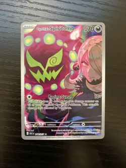 Cynthia's Spiritomb 244/217 Ascended Heroes Holo Illustration Rare Pokemon NM - Image 1