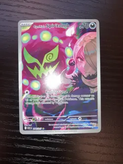 Cynthia's Spiritomb 244/217 Ascended Heroes Holo Illustration Rare Pokemon NM - Image 2