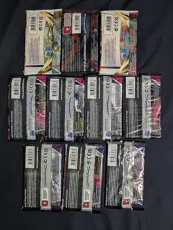 Pokemon Sword & Shield + Sun & Moon Era Booster Packs Lot of 10 SEALED/BRAND NEW - Image 2