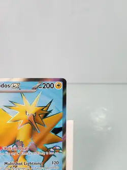 Zapdos ex 192/165 Full Art Ultra Rare SV: Scarlet & Violet 151 Pokemon - Image 3
