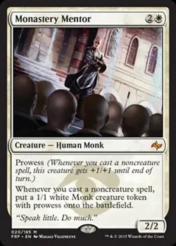 Monastery Mentor ~ Fate Reforged [ Excellent ] [ Magic MTG ] - Image 1