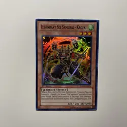 Yugioh! HP Legendary Six Samurai - Kageki - SDWA-EN018 - Super Rare - 1st Editio - Image 1