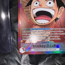 Monkey.D.Luffy (Alternate Art) OP13-001 Carrying On His Will Foil - Image 5