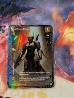 Wonders of the First Final Protocol Armor MYTHIC Classic Foil Call Of The Stones - Image 1