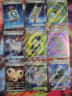 Pokemon TCG Lot of 18 Full Art Trainer Cards From Various Sets Near Mint - Image 3