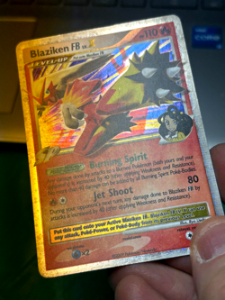 Blaziken FB Lv.X 142/147 Supreme Victors Holo LP-MP Pokemon Card - Image 3