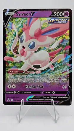 Sylveon V - SWSH202 - SWSH: Sword & Shield Promo Cards (SWSD) - Image 1