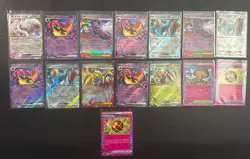 Pokemon 30 Cards EX & Full Arts Cards English And Japanese Mix L13 - Image 2