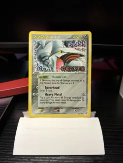 Skarmory EX 26/107 Deoxys STAMPED Reverse Holo Pokemon Card - Image 1