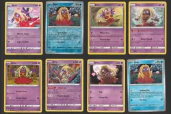 Jynx Pokemon Card Collection Set of 8 English Cards Rare Reverse Holo Vintage - Image 1