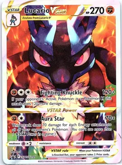 SWSH: Sword & Shield Promo Cards #SWSH291 Lucario VSTAR Promo,Holo - Image 1