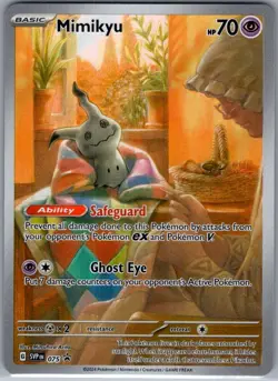 Mimikyu SVP 075 SV: Scarlet & Violet Promo Cards - Pokemon Card - NM - Image 1
