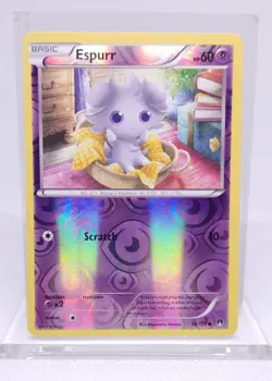 Pokemon Card Espurr Common XY - BREAKpoint 58/122 - Image 1