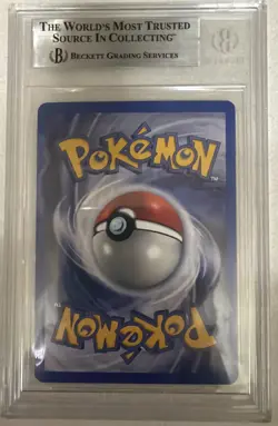 BGS 8.5 Koga's Beedrill 2000 Gym Challenge 9/132 Holo SWIRL Pokemon Card - Image 3
