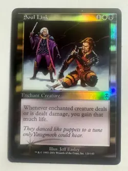 Soul Link - Apocalypse - Magic The Gathering FOIL NM/M (Never Played) - Image 1