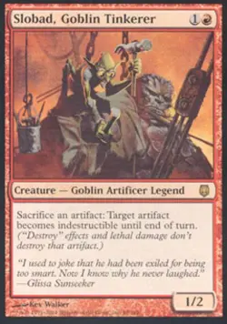 Slobad, Goblin Tinkerer - Light Play MTG Darksteel - Image 1